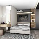 Scandinavian Wooden Bedroom Set in Shadow Black and Cleaf Pembroke_11zon-08635f82
