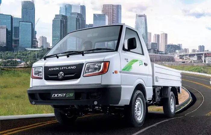 Ashok Leyland Dost CNG: Best Mini Truck for Short-Distance Transportation