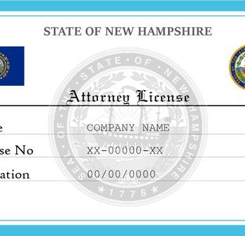 New Hampshire attorney license