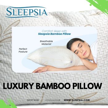 Luxury Bamboo Pillow by Sleepsia-03b5a974