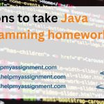 Reasons to take Java programming homework-c383c8d0