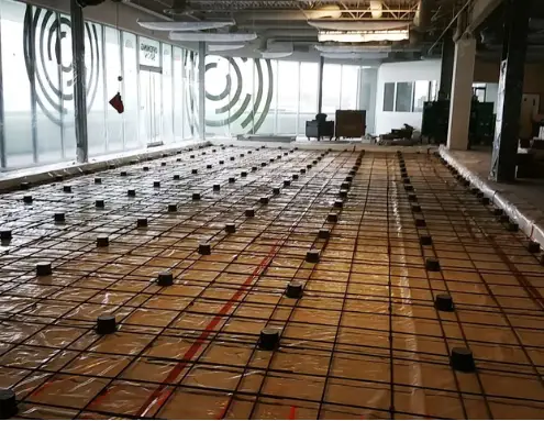 Acoustic Floating Floor System