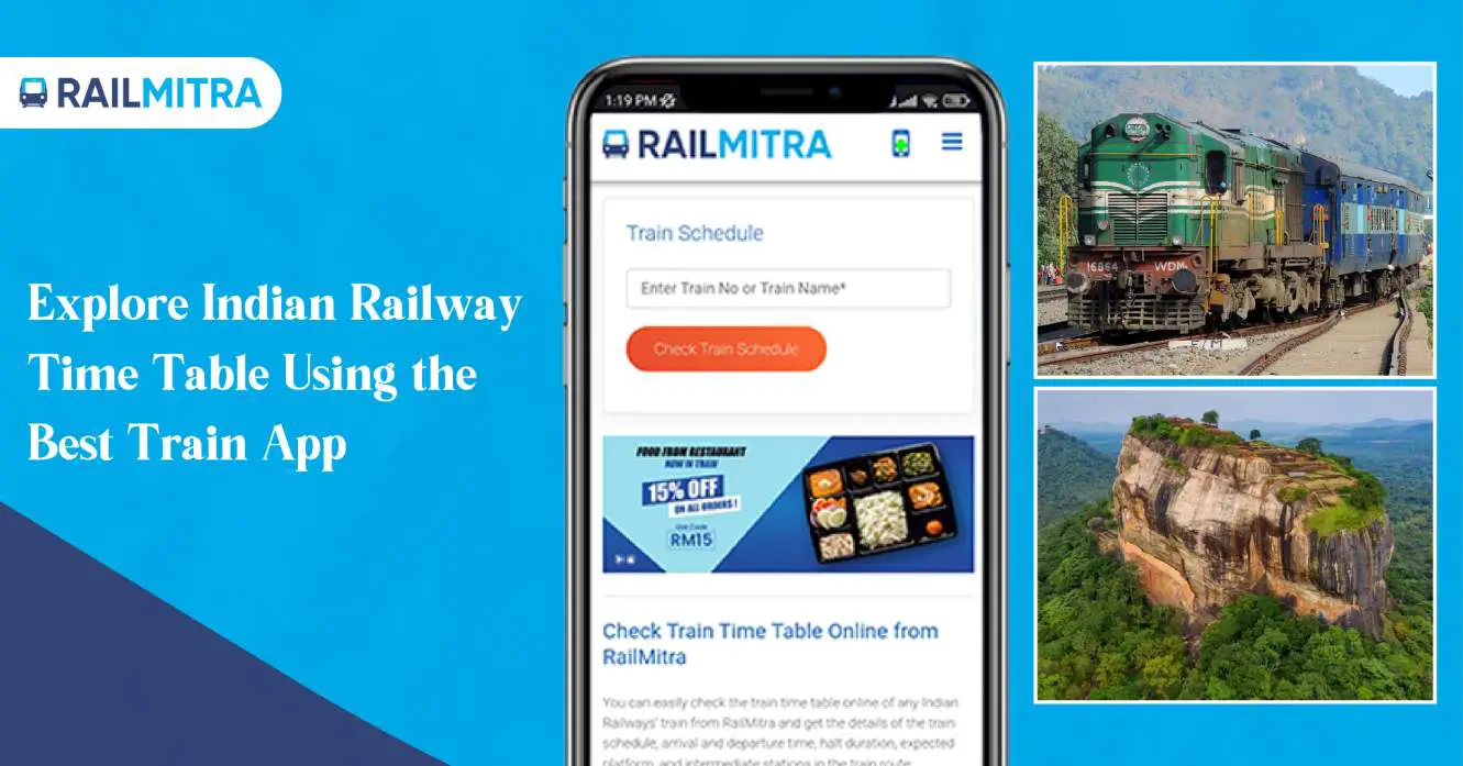 Explore Indian Railway Time Table Using the Best Train App