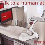 How to talk to a human at Iberia_