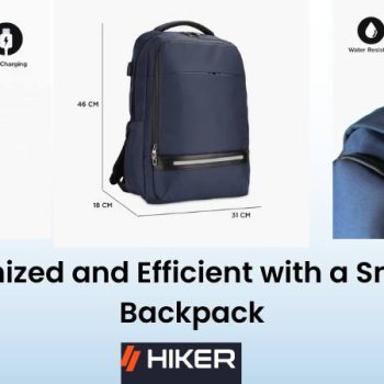 Stay Organized and Efficient with a Smart Travel Backpack