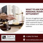 What to Ask for in Personal Injury Settlement?