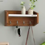 Alex Wall Shelf with Key Holders