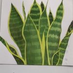 Painting Indoor Plant with Watercolour