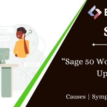 Sage 50 Won't Open After Update