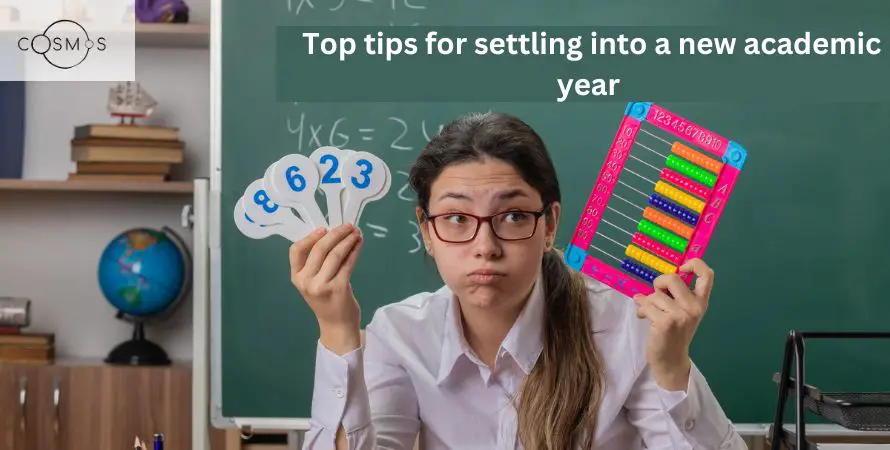 Top tips for settling into a new academic year