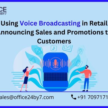 Using Voice Broadcasting in Retail Announcing Sales and Promotions to Customers