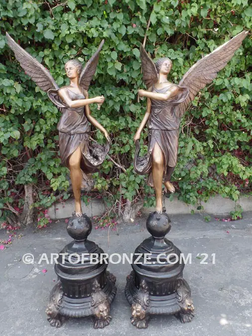 bronze garden sculptures
