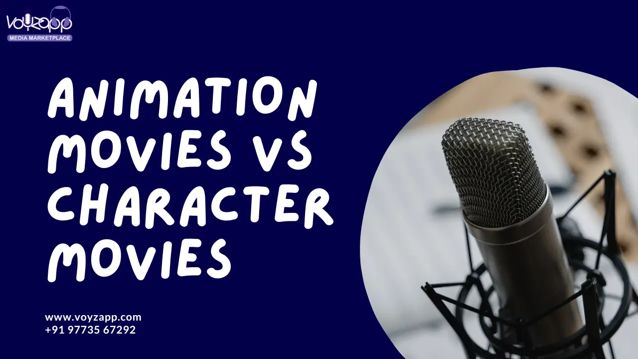 Animation movies vs Character Movies (1)