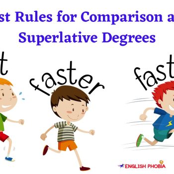 Best Rules for Comparison and Superlative Degrees