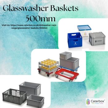 Glasswasher_ Baskets 500mm Caterbox