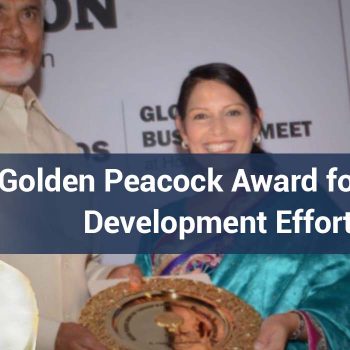 Golden Peacock Award for Sustainable Development Efforts NCBN