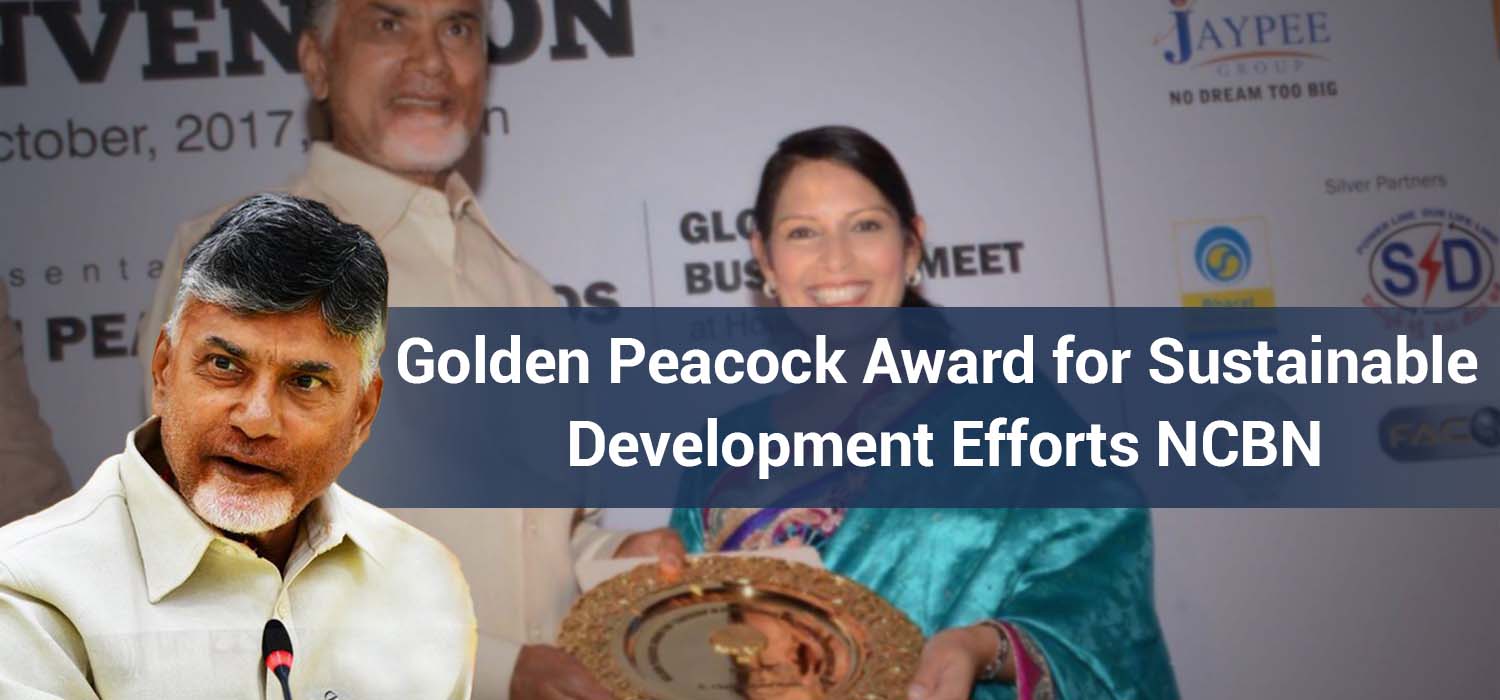 Golden Peacock Award for Sustainable Development Efforts NCBN