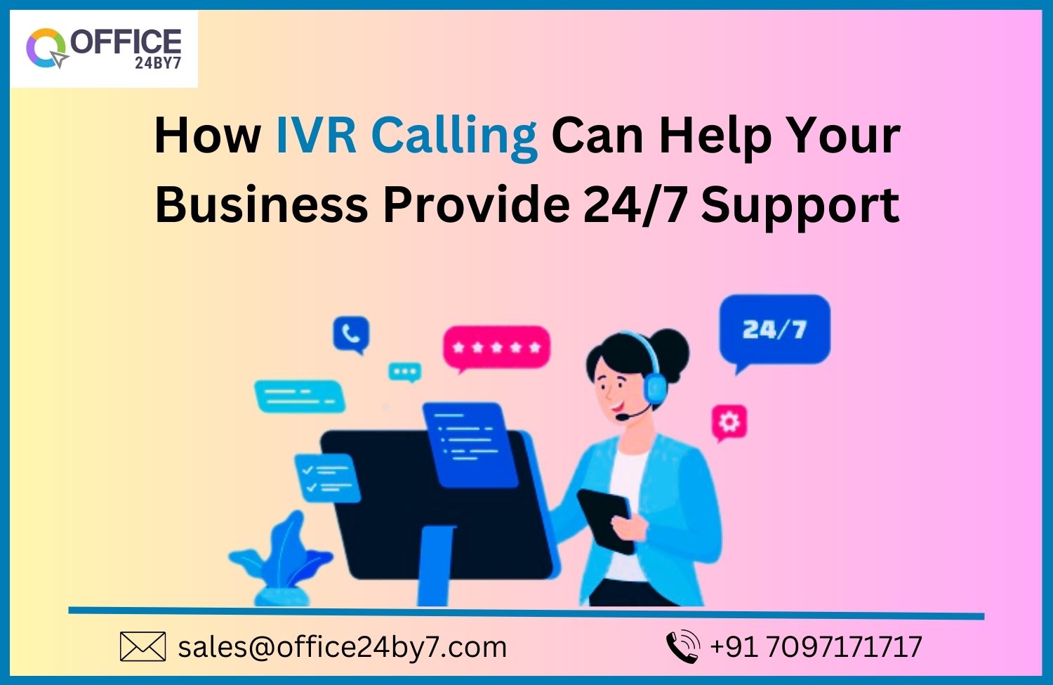 How IVR Calling Can Help Your Business Provide 247 Support