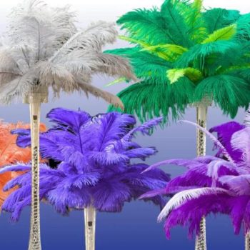Stunning Feather Centerpieces 808