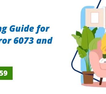 Troubleshooting Guide for QuickBooks Error 6073 and 99001