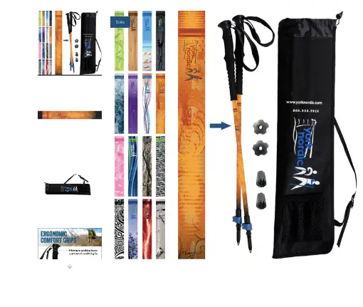 York-Nordic-Orange-Autumn-Trekking-Poles-2-pack-with-detachable-feet-and-travel-bag-69-99
