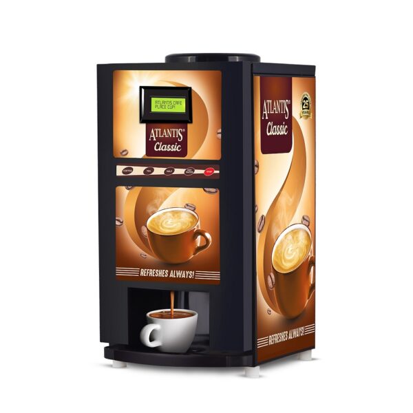 Atlantis Classic 2 Lane Tea and Coffee Vending Machine – 2 Ltrs hot Tank