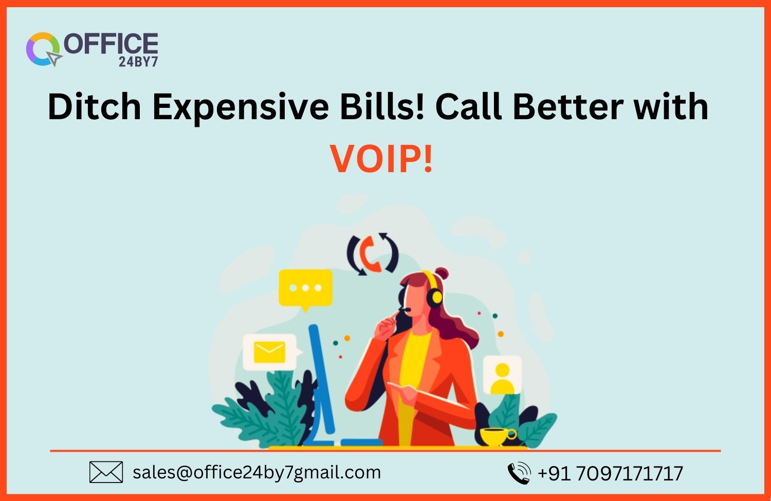 Ditch Expensive Bills! Call Better with VOIP!