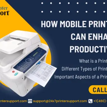 HOW MOBILE PRINTING CAN ENhance productivity