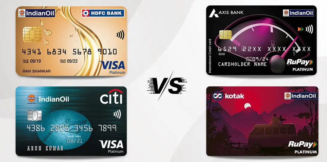 Indian-Oil-Credit-Cards-–-HDFC-BANK-VS-AXIS-BANK-VS-CITI-BANK-VS-KOTAK-BANK