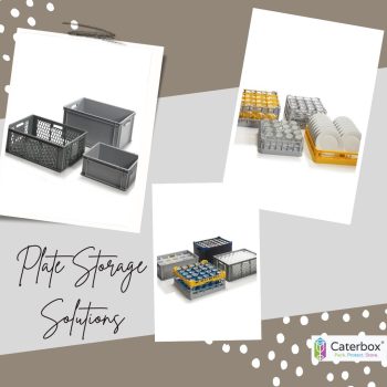Plate Storage Solutions  Caterbox