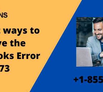 Simple Ways To Fix QuickBooks Error 6073