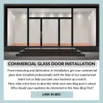 A guide about Commercial Glass Door Installation
