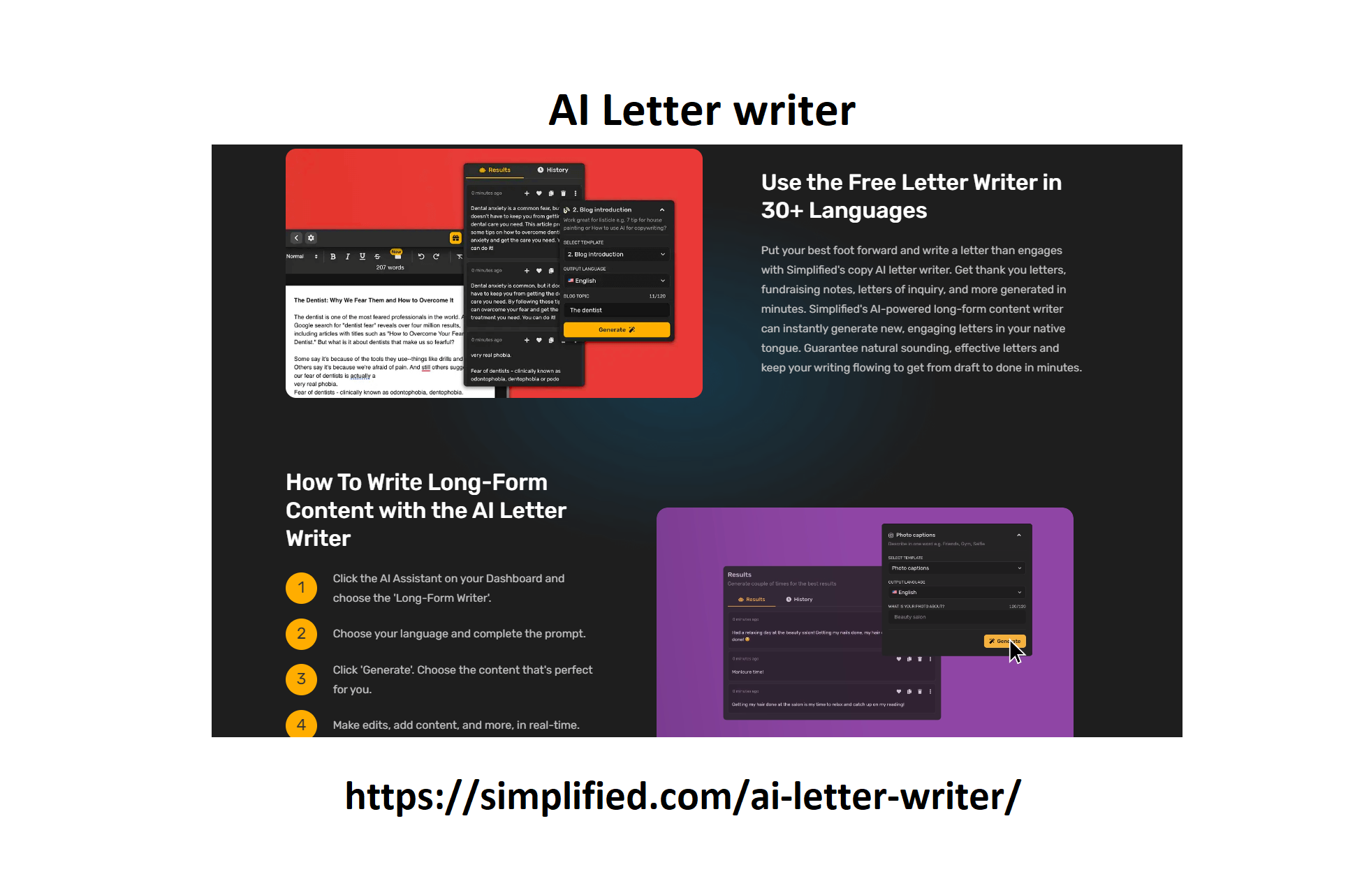 AI letter writer image 1