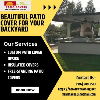 Beautiful Patio Cover for Your Backyard