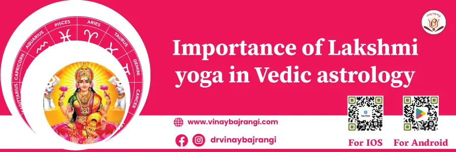 Importance of Lakshmi yoga in Vedic astrology