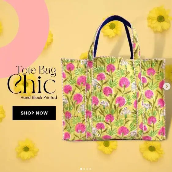 Printed Cotton Tote Bags