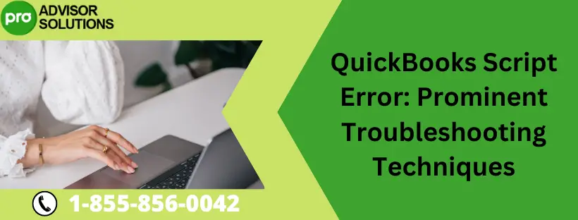 Troubleshooting In QuickBooks Script Error