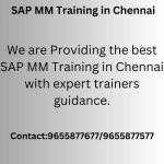 SAP MM Training in Chennai