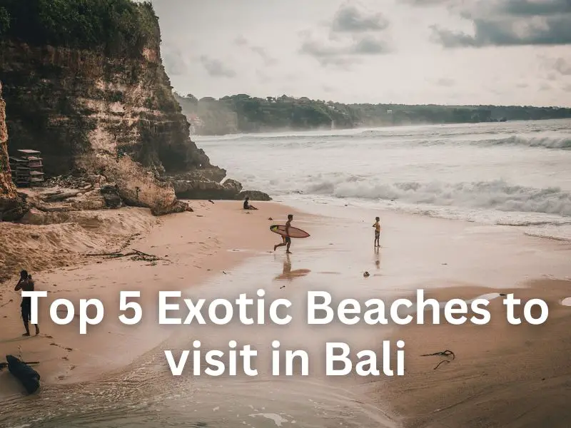 Top 5 Exotic Beaches to visit in Bali