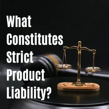 What Constitutes Strict Product Liability (1)