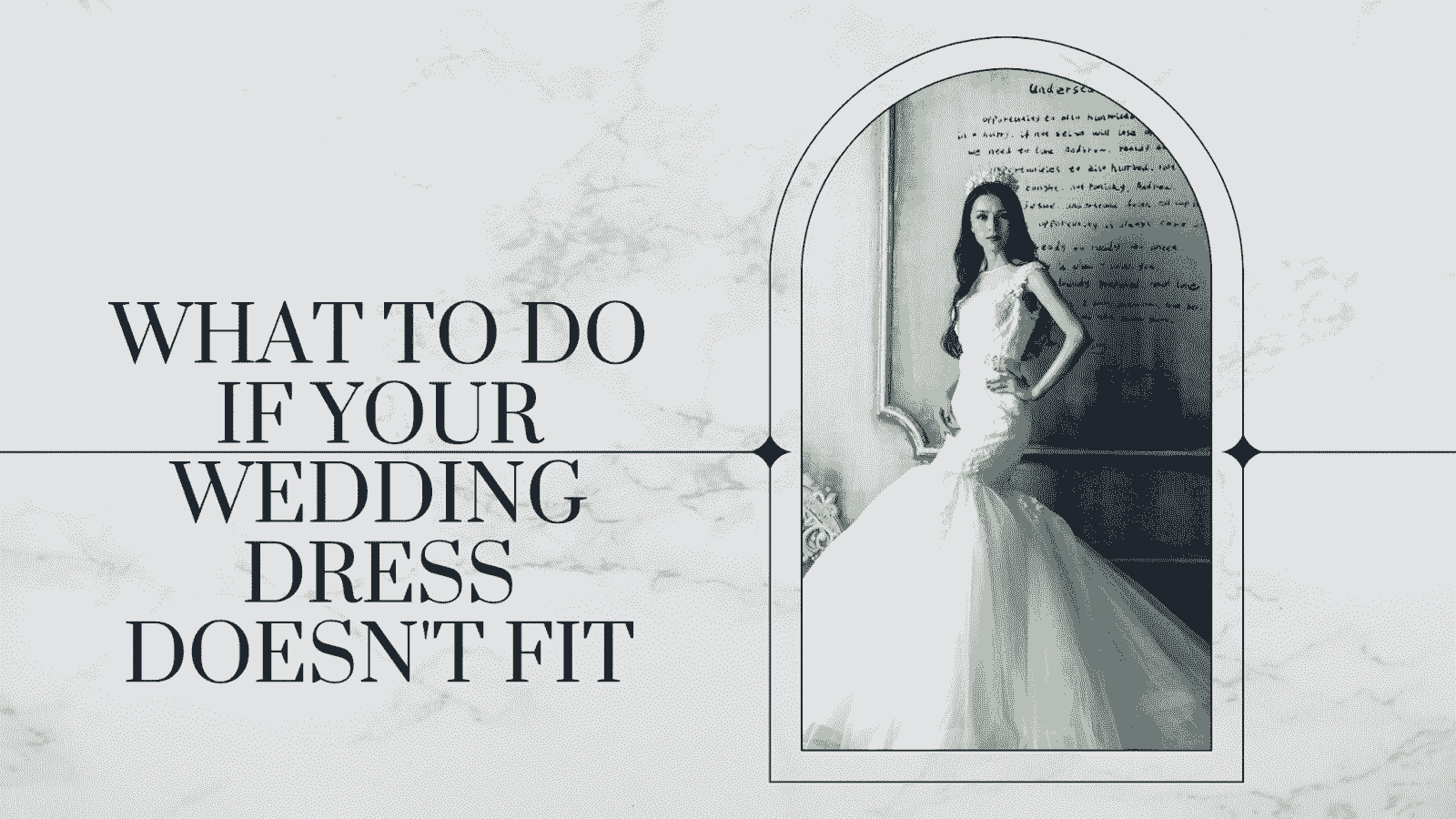 What to Do If Your Wedding Dress Doesn't Fit-min