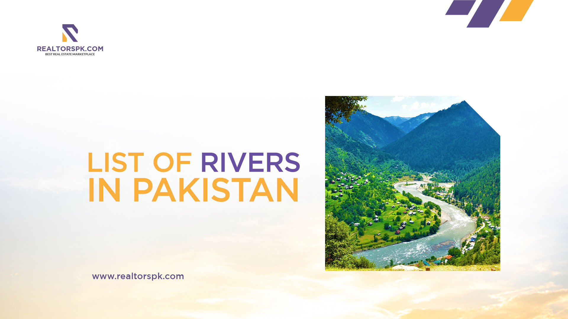 list of rivers in pakistan-realtorspk blog