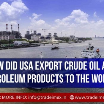 HOW DID USA EXPORT CRUDE OIL AND PETROLEUM PRODUCTS TO THE WORLD