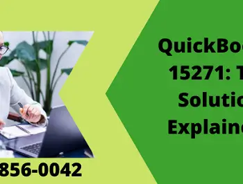 QuickBooks Error 15271 The Best Solutions Are Explained Here