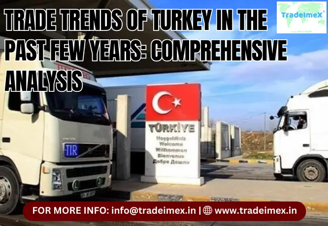 TRADE TRENDS OF TURKEY IN THE PAST FEW YEARS