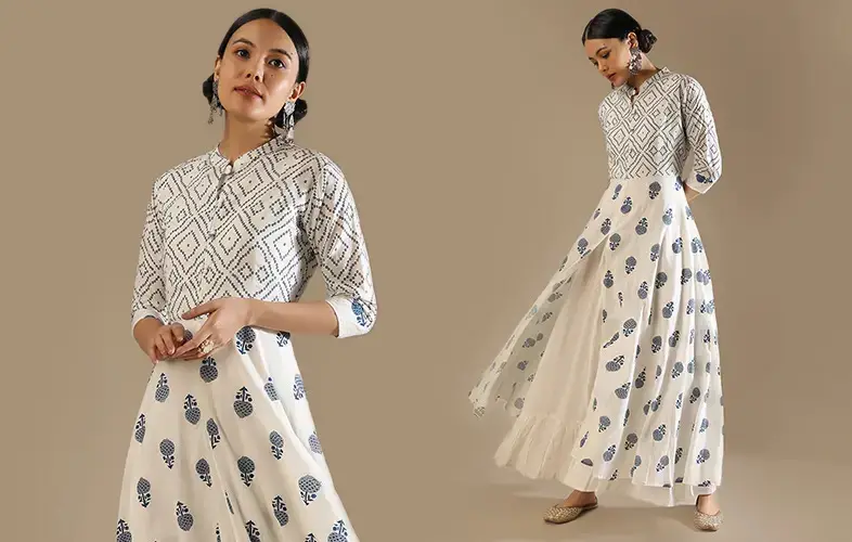 The Most Popular Types of Printed Kurtis