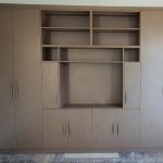 Wooden Wardrobe With Built-in TV Unit in Borehamwood