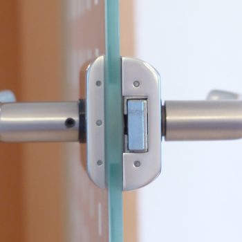 door lock for glass