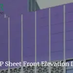 modern acp sheet front elevation design