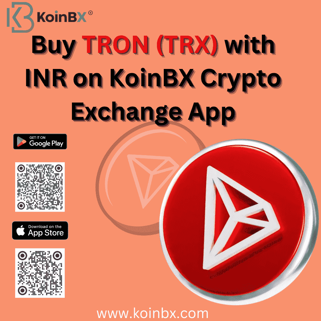 buy tron(trx) with inr on koinbx